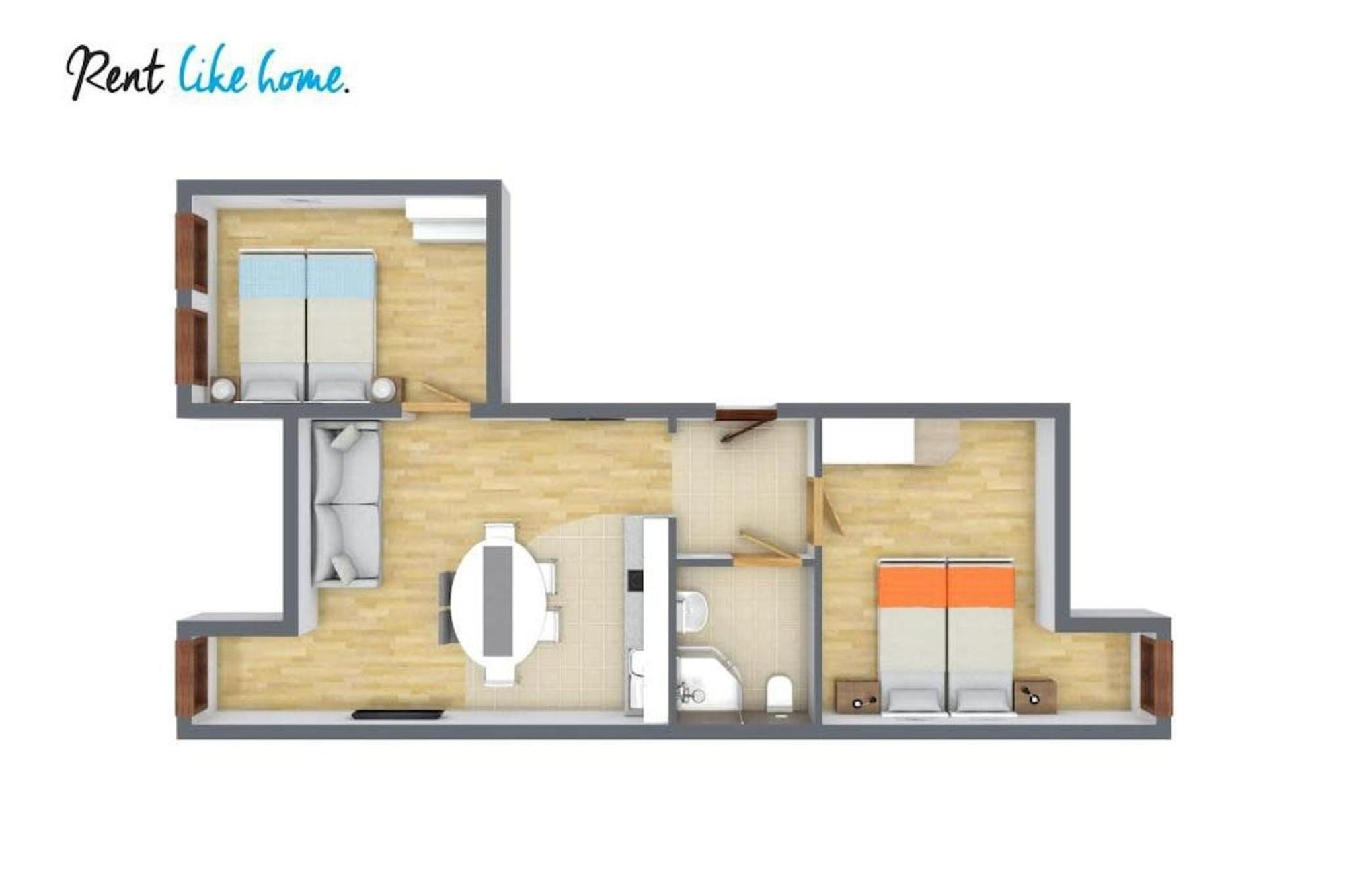 Rent Like Home - Malaszynskiego Zakopane Dış mekan fotoğraf